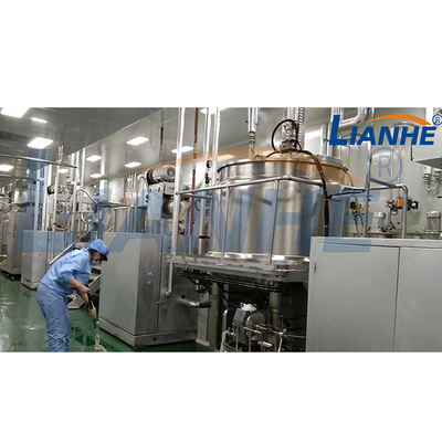 PLC van de de Handmondspoeling van de Controle Dagelijkse Chemische Homogenisator van de het Gellotion de Emulgatormixer