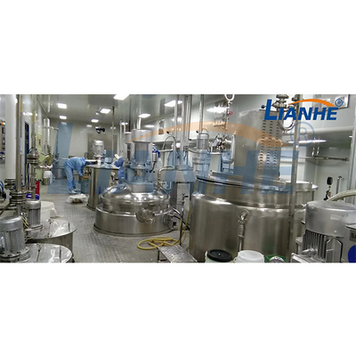 PLC van de de Handmondspoeling van de Controle Dagelijkse Chemische Homogenisator van de het Gellotion de Emulgatormixer