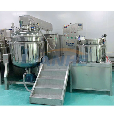 500L deeg die tot Machine maken Vacuümemulgatormixer voor Mayonaise