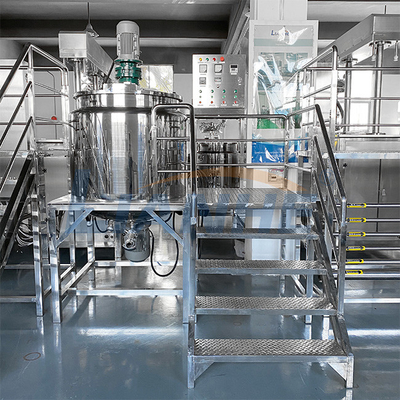 Aangepaste van de de Scheerbeurtemulgator van 500L 1000L Hoge de Mixerreactor Industriële het Mengen zich Tank voor Vloeistof