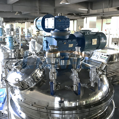 1500L bidirectionele het Mengen zich Vacuümemulgatormixer voor de Room van de Mayonaisezalf