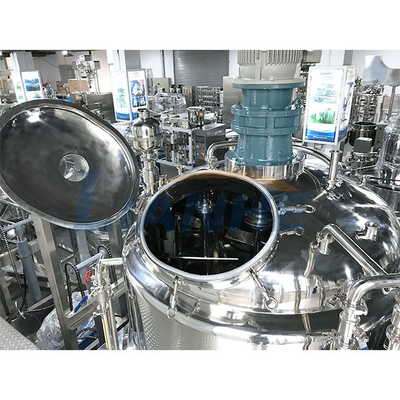 1500L bidirectionele het Mengen zich Vacuümemulgatormixer voor de Room van de Mayonaisezalf