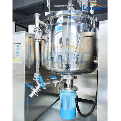 Van de de Mixermachine 200L van de touch screenemulgator de Omloophomogenisator Vacuüm Kosmetische het Maken Mixer