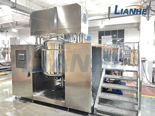 1000L het Poeder van de de Mixerautomaat van de tandpasta het Vacuümemulgator Mengen zich