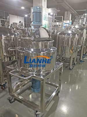 SUS 304 de Was van 100L de Vloeibare het Mengen zich Mixer van de Machine Kleinschalige Homogenisator