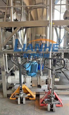 3000L vacuüm Emulgerende Mixer met de Kosmetische Room die van de Ladingscel Machine maken