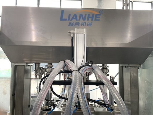 Automatische de Vullende Machinehoge snelheid van de 4 Pijpenzuiger