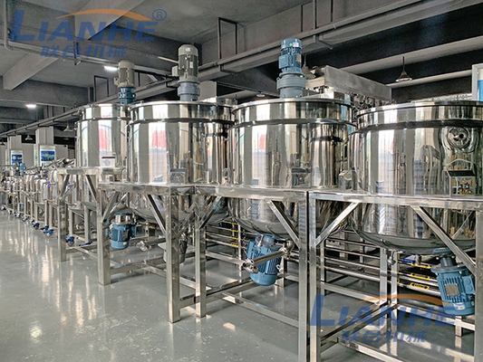 2000L het Gel die van de shampoodouche de Mixer van de het Desinfecterende middelhomogenisator van de Machinehand maken