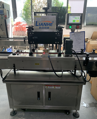 Roestvrij staal 304 de Automatische GLB-het Schroeven Verzegelaar van MachineKroonkurk