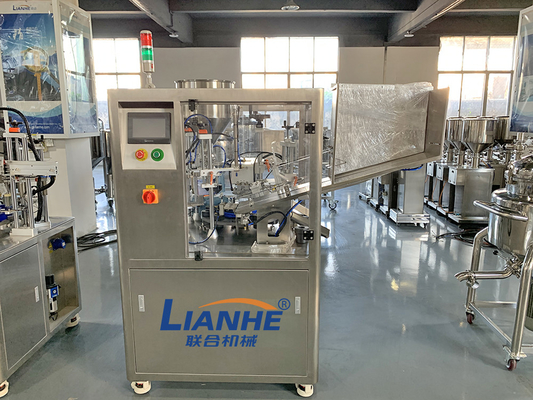 De plastic Zalf die van de Aluminiumbuis en het Verzegelen Machine Hoge Nauwkeurigheid vullen