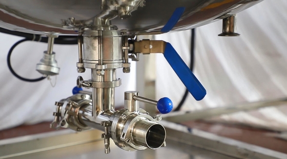 300L de vacuümoplossing die van de het Antigeenreagens van de Emulgatormixer Machine het Verwarmen tank maken