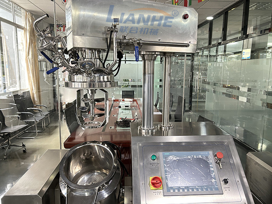 Kosmetische de Roomlotion die van 10L 20L tot Machine maken Vacuümemulsifiying-Mixermachine