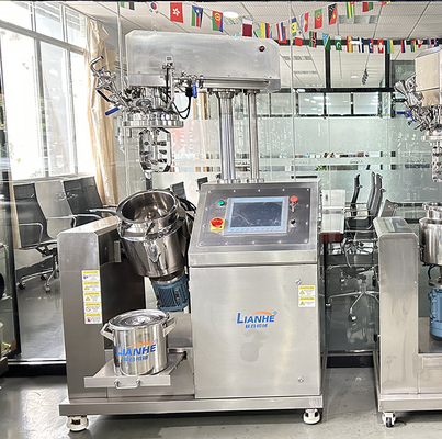 20 literplc machine van de de roommixer van de controle de Hydraulische Opheffende vacuümhomogenisator