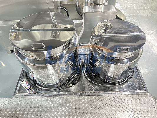 200L de hydraulische Opheffende Kosmetische Vacuüm Emulgerende Machine van de Homogenisatormixer