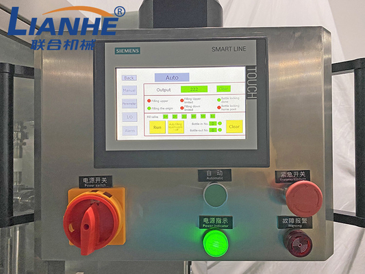 PLC 12 van de de Zeepdouche van de Pijpen Automatische Vullende Machine Vloeibare het Gellotion het Afdekken Etiketteringslijn