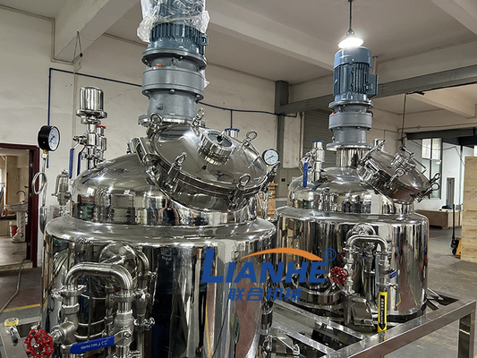 Vaste van de de Roommixer van de Type Vacuümhomogenisator Kosmetische de Lotionzalf het Mengen zich Machine