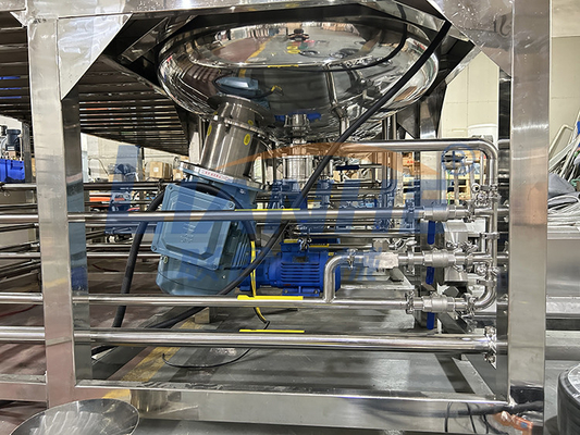 Hoge Scheerbeurt die Vacuüm de Lotion Emulgerende Machine homogeniseren van de Emulgatormixer