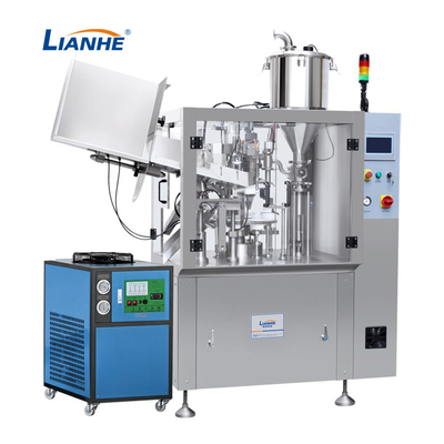 Lekvrije de Tandpasta Verpakkende Machine van ISO, SUS304-Zalf het Vullen Machine