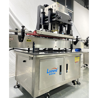 Antirust Automatische de Flessencapsuleermachine van ISO, PLC het Afdekken Machine voor Flessen