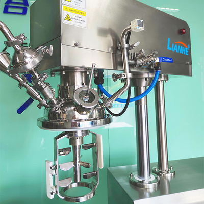 5-25L Materiaal van het de Mixerroestvrije staal van de Lichaamslotion het Vacuüm Emulgerende