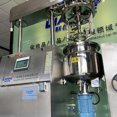 De hydraulische Opheffende Vacuümmachine Automatische 50L van de Emulgatormixer