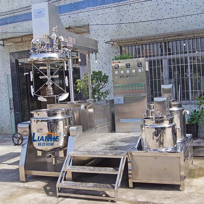 SUS316L stoom die Kosmetische Room verwarmen die Machinemixer 250L maken
