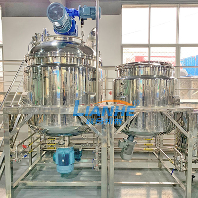 65 van de de Lotionmixer van T/min 1000L Machine Kosmetische, Vaste Type Zalf die Machine maken