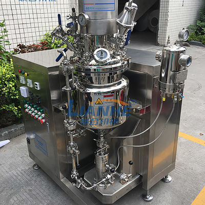 25L Small Scale High-End Vacuum Emulsifying Mixer European Standard