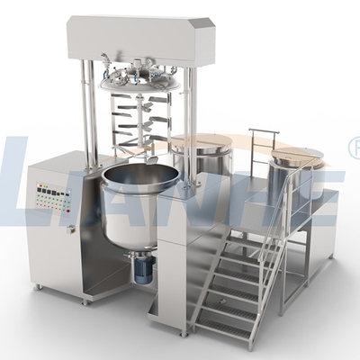 TUV Hoge Mixer 1 van de Viscositeits Vacuümemulgator Ton Electric Heating
