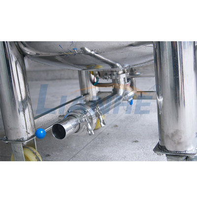 Van de het Desinfecterende middelhomogenisator van 1.5KW 200L de Emulgatormixer Bekleed Verwarmen