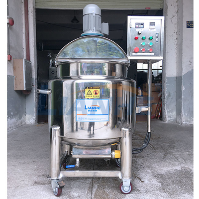 Van de het Desinfecterende middelhomogenisator van 1.5KW 200L de Emulgatormixer Bekleed Verwarmen