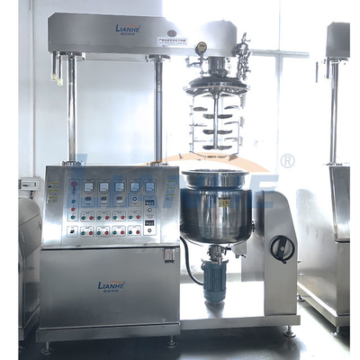 3600r/Min Vacuum Emulsifying Machine, de Mixermachine van de 45 Graad Kosmetische Room