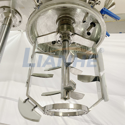 3600r/Min Vacuum Emulsifying Machine, de Mixermachine van de 45 Graad Kosmetische Room