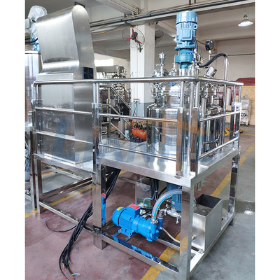 65 Homogenisator van de de Emulgatormixer van T/min 100L de Vacuüm voor Schoonheidsmiddel