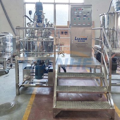 65 Homogenisator van de de Emulgatormixer van T/min 100L de Vacuüm voor Schoonheidsmiddel