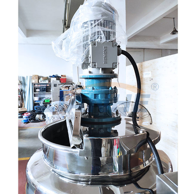1.5KW de Productiemateriaal van het handdesinfecterende middel, de Mixer van de 2 Jasjeshomogenisator voor Schoonheidsmiddelen