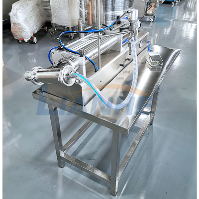 Semi Automatische Vloeibare het Vullen Machine0.6-0.8mpa Horizontale Duurzaam