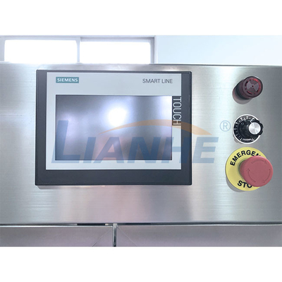 ISO-Dishwashing Vloeibare Vullende Machinesus316l Materiële PLC Controle