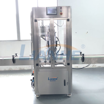 ISO-Dishwashing Vloeibare Vullende Machinesus316l Materiële PLC Controle
