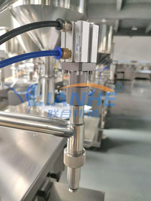 De Roomlotion van ISO Semi Automatisch het Vullen Machine Roestvrij Roestvrij staal