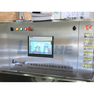 PLC van de de Scheerbeurtemulgator van de Controleroom Hoge de Mixer Vacuümhomogenisator 65RPM 4KW