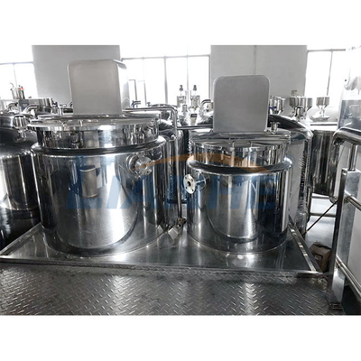 Vacuüm de Room van de de Emulgator350l mixer van de Mixerhomogenisator Kosmetische het Mengen zich Machine