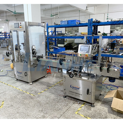 PLC Controle Auto Vloeibaar het Vullen Machine Anti Corrosief SUS304 Materiaal