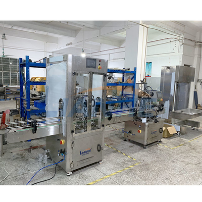 PLC Controle Auto Vloeibaar het Vullen Machine Anti Corrosief SUS304 Materiaal