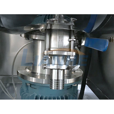 100L vacuüm Hoog Roestvrij Mixer Hydraulisch Opheffend Type van de Scheerbeurtemulgator
