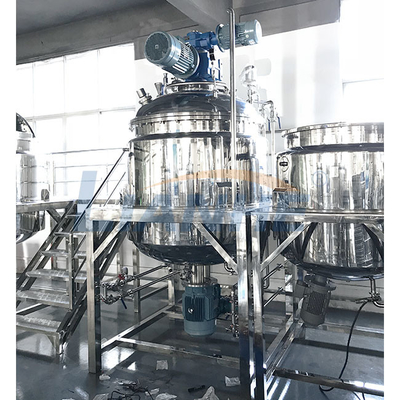 De vaste Ketchup die van de Typetomaat Machine, de Vacuüm Emulgerende Mixer van 1000L maken