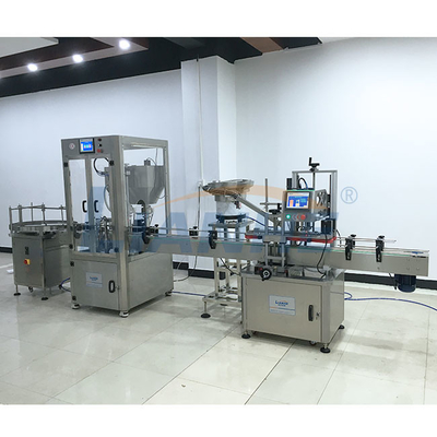 Antirust PLC Dubbele Hoofd het Vullen Machine Lekvrij met Servopomp