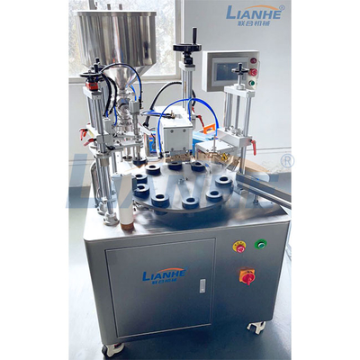 Ultrasone Semi Automatische PLC van de de Buis Vullende Machine van LIANHE Controle