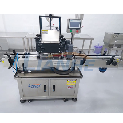 SUS304 automatische Fles het Afdekken Machine 0.6-0.8 Roestvrij Mpa
