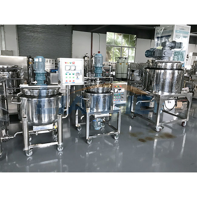 200L de beweegbare Mixer SUS316L van de Homogenisatoremulgator voor Shampoo het Maken
